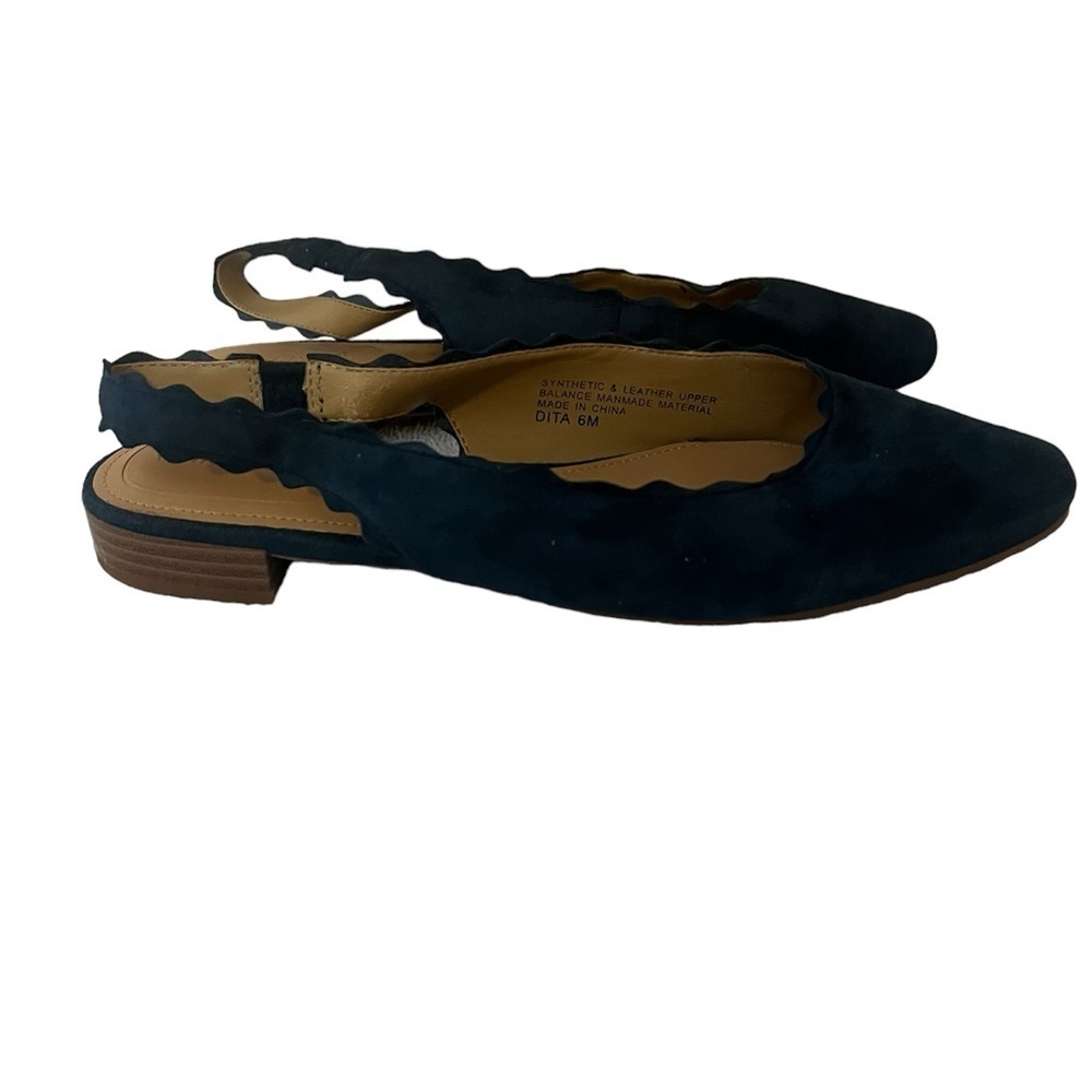 Violet & Red Dita Blue Sandals Sz 6